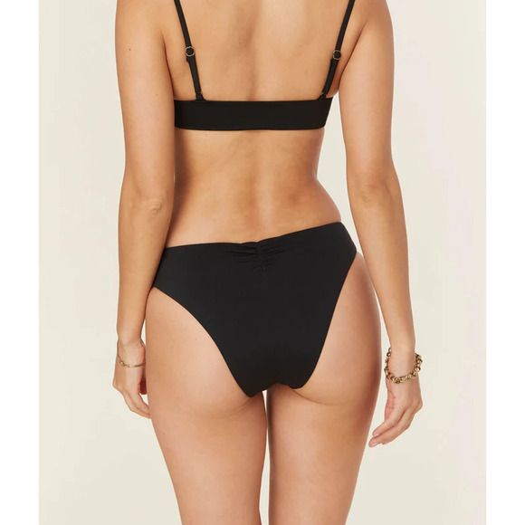 NWT Andie || The Symi Bikini Bottoms White w/ Blue Floral Pattern, Size XXL - Picture 7 of 7